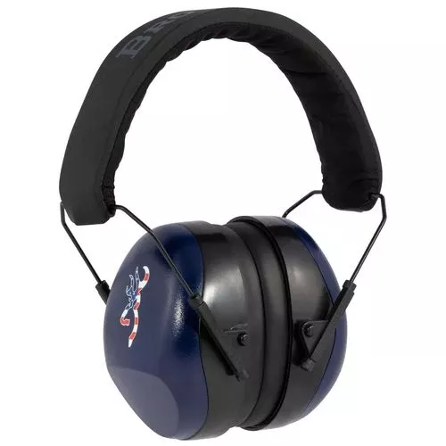 Browning 126387 Buckmark IIEarmuff 26 dB Red/White/Blue