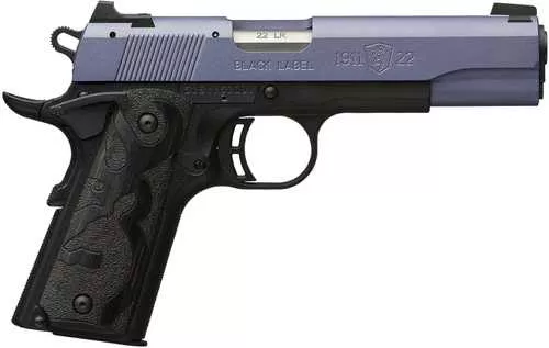 Browning 1911-22 Black Label Semi-Automatic Pistol .22 Long Rifle 4.25" Barrel (1)-10Rd Magazine Polar Blue Cerakote Slide Finish