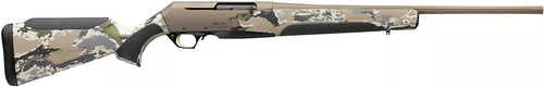 Browning BAR MK4 Speed 308 Win 4+1 22" Smoked Bronze Cerakote Fluted Barrel, Smoked Bronze Cerakote Aluminum Alloy Drilled & Tapped Receiver, Ovix Camo w/Black Overmold Adjustable Synthetic Stock
