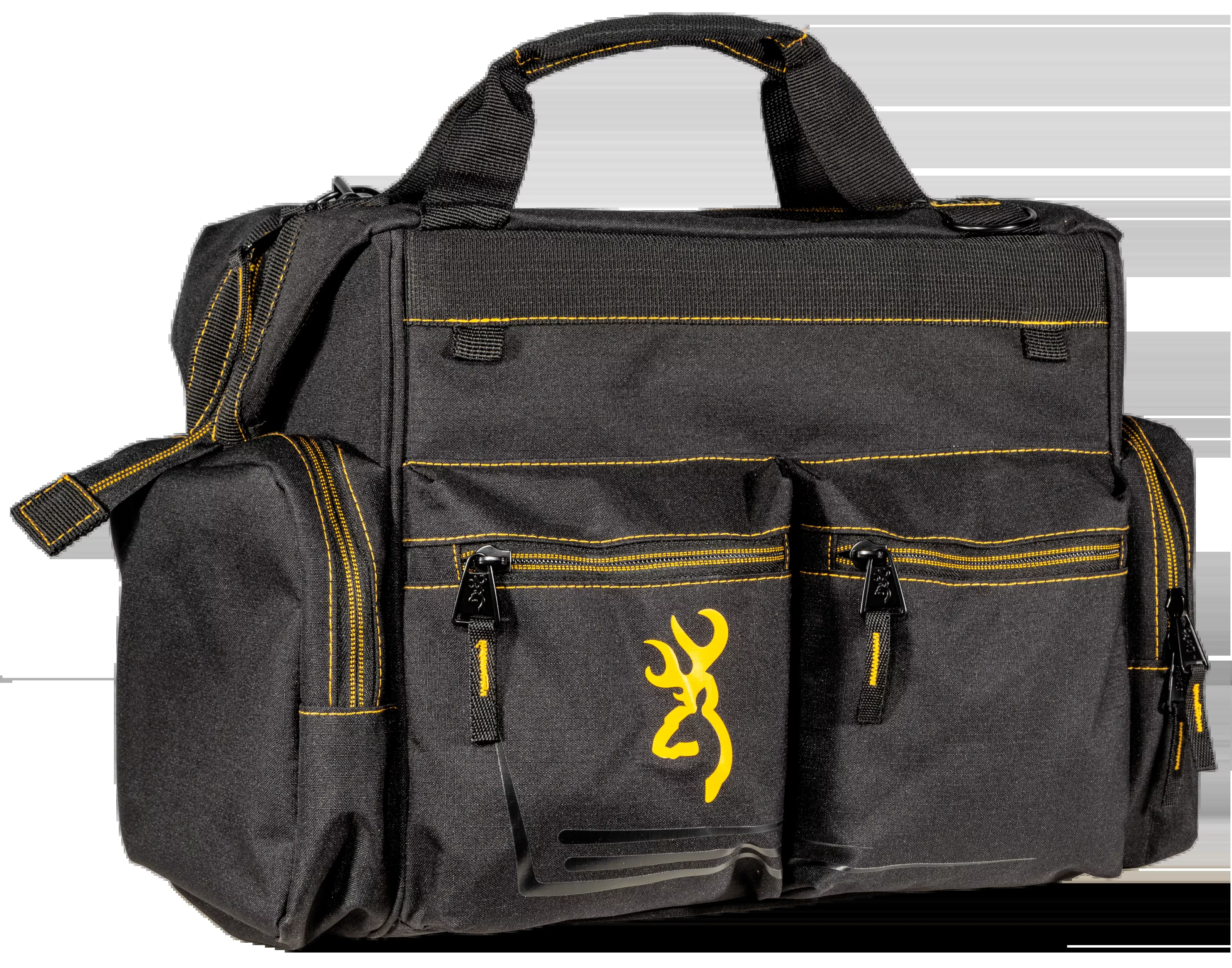 Browning Black & Gold Shooter's Bag 18"x12.5"x11" Black Ripstop Polyester