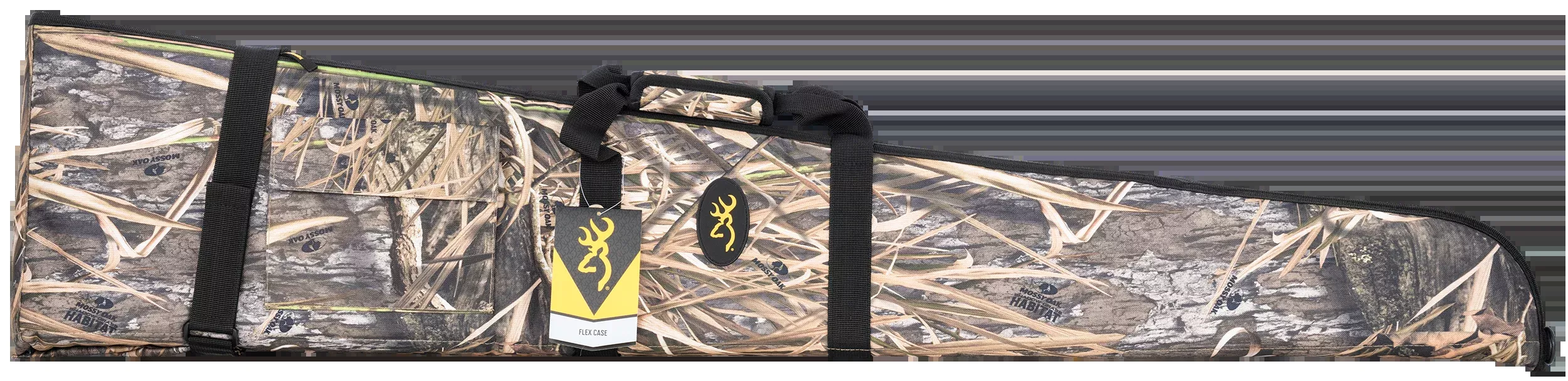 Browning Flexible Floater 2-Shotgun Case Mossy Oak Shadow Grass Habitat 52 in