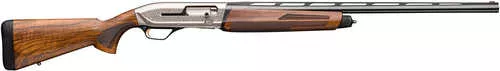 Browning Maxus II Ultimate Semi-Automatic Shotgun 12 Gauge 3" Chamber 26" Vent Rib Barrel 4Rd Capacity Fiber-Optic Front Sight And Ivory Mid-Bead Sights Nickel Reciever Grade III Walnut Stock Blued Finish