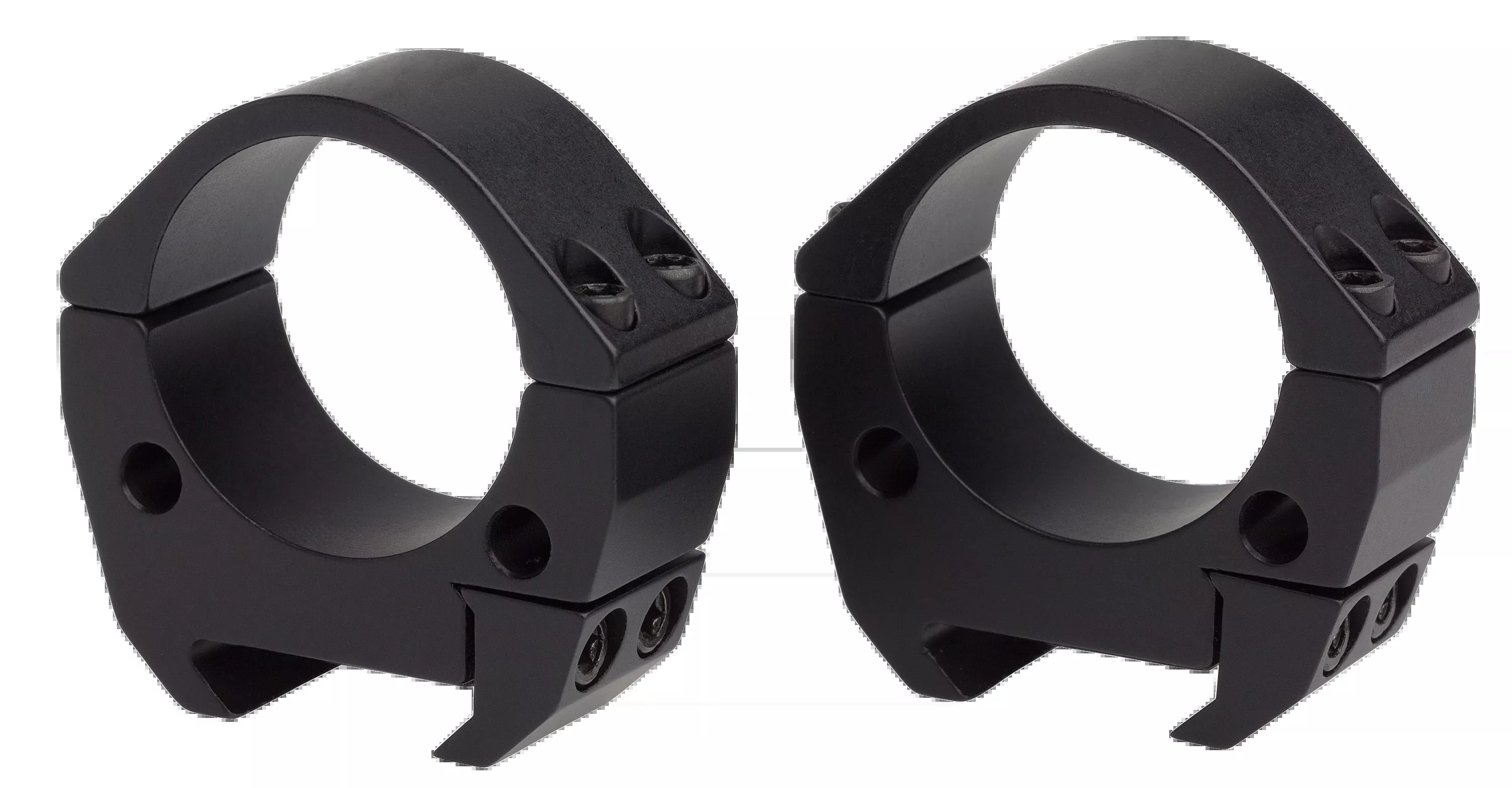 Browning Precision Scope Rings 30mm Low Matte Black Picatinny - 2.00 in Height
