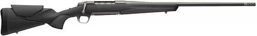 Browning X-Bolt 2 Hunter Full Size 300 PRC 3+1 26" Matte Blued Threaded Sporter Barrel, Tungsten Cerakote Drilled & Tapped Steel Receiver, Adj Vari-Tech Matte Black Composite Stock, Radial Muzzle Brake