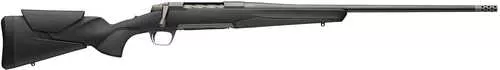 Browning X-Bolt 2 Hunter Full Size 7mm Rem Mag 3+1 26" Matte Blued Threaded Sporter Barrel, Drilled & Tapped Stainless Steel Receiver, Fixed Gray Laminate Stock, Radial Muzzle Brake