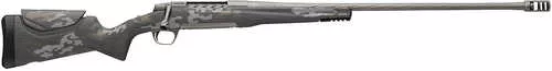 Browning X-Bolt 2 Mountain Pro 30-06 Springfield 4+1 22" Tungsten Cerakote Spiral Fluted Threaded Barrel & Drilled & Tapped Stainless Steel Receiver, Picatinny Rail Forend, Adj Comb & LOP Bronze/Gray Graphics Carbon Fiber Stock