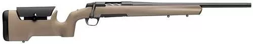 Browning X-Bolt 2 Special Max LR SPR Full Size 6.5 PRC 3+1 20" Matte Black Heavy Sporter Threaded Barrel, Matte Black Steel Drilled & Tapped Receiver, Flat Dark Earth/Black Adjustable Max Synthetic Stock, Right Hand