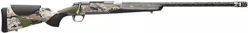 Browning X-Bolt 2 Speed Carbon Fiber 308 Win 4+1 22" Carbon Fiber Threaded Barrel, Tungsten Cerakote Drilled & Tapped Steel Receiver, Adjustable Ovix Camo w/Black Overmold Composite Stock, Recoil Hawg Muzzle Brake
