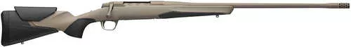 Browning X-Bolt 2 Speed Full Size 243 Win 4+1 22" Desert Shadow Cerakote Fluted Threaded Barrel, Desert Shadow Cerakote Drilled & Tapped Steel Receiver, Fixed Flat Dark Earth/Black Synthetic Stock, Radial Muzzle Brake