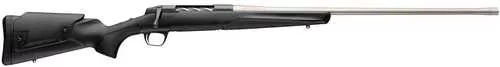 Browning X-Bolt 2 Western Hunter Special Full Size 270 Win 4+1 22" Matte Stainless Threaded Barrel, Matte Stainless Steel Drilled & Tapped Receiver, Black Adj Comb Synthetic, Stock Right Hand