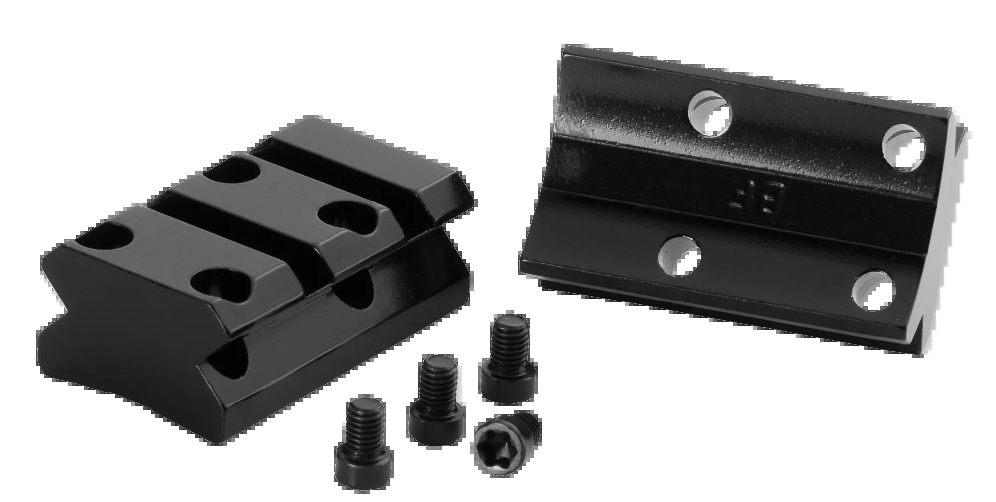 Browning X-Bolt X-Lock 2-Piece Weaver Style Scope Base Gloss Black Aluminum