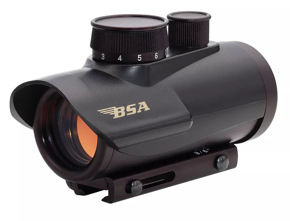 BSA RD30 30mm Red DotMatte Black 1 x 30 mm 5 MOA Red Dot