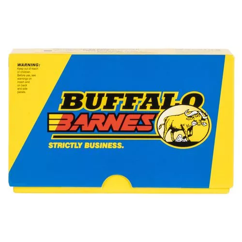 Buffalo Bore Ammunition 54D/20 Buffalo-Barnes Premium 375 H&H Mag 235 gr Barnes TSX Lead Free 20 Bx/ 12 Cs