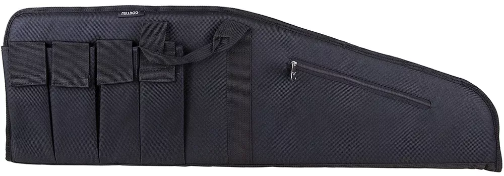 Bulldog BD421 Extreme Tactical40" Black Water-Resistant Nylon, Tricot Lining, 4 External Velcro Magazine Pouches, Soft Padding