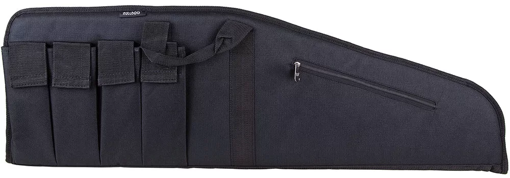 Bulldog BD422 Extreme Tactical35" Black Water-Resistant Nylon, Tricot Lining, 4 External Velcro Magazine Pouches, Soft Padding