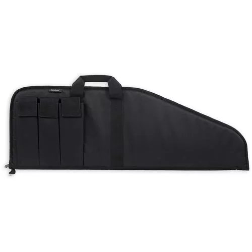 Bulldog BD49943 Pit Bull Rifle Case 43" Black Water-Resistant Nylon with 3 Velcro Magazine Pouches