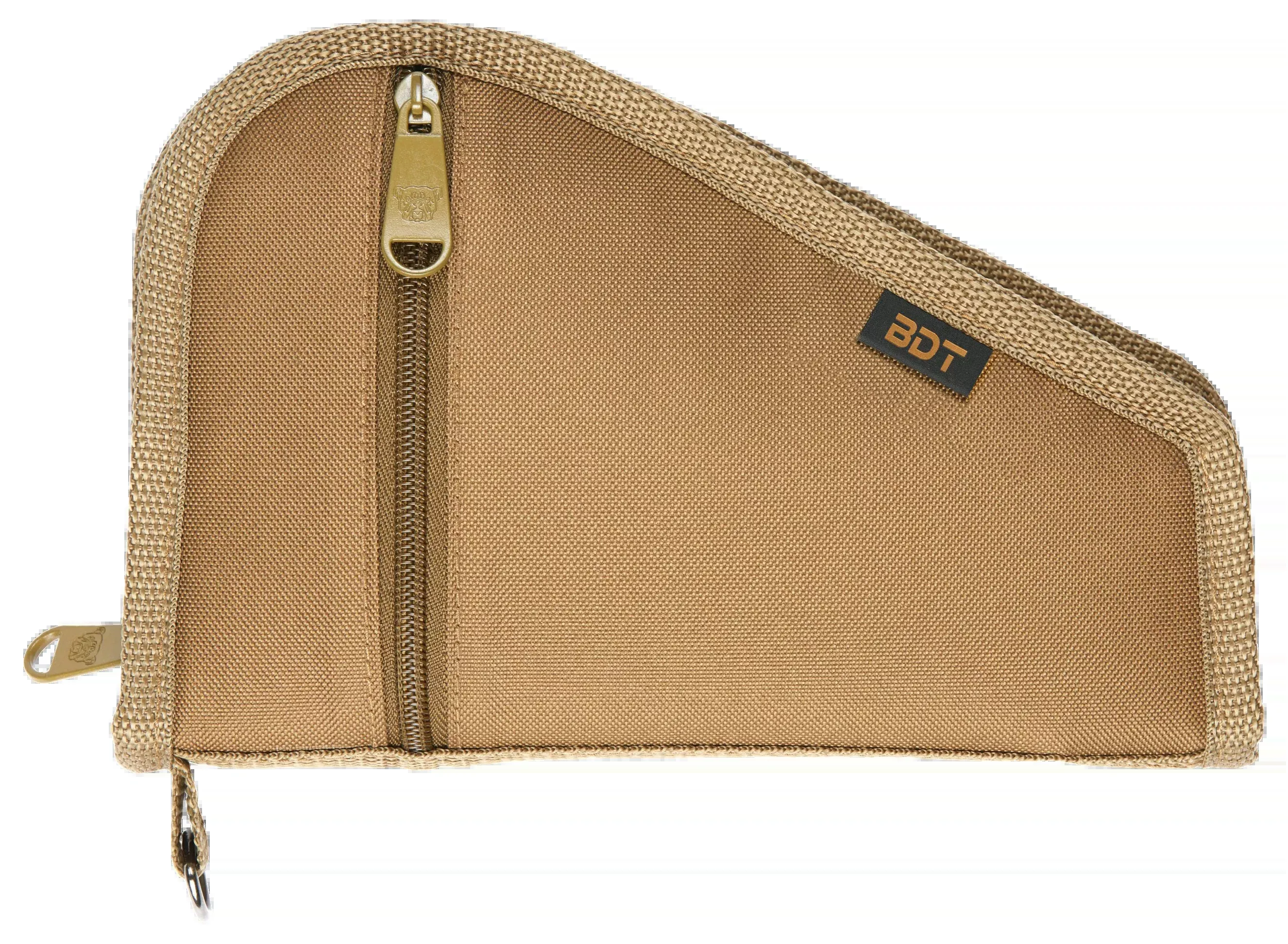 Bulldog BDT620T Deluxe Pistol Case 12" x 6" Tan Nylon - Padded