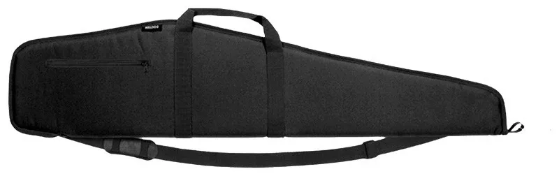 Bulldog Extreme 44" Scoped Rifle Case Black w/ Shoulder Strap