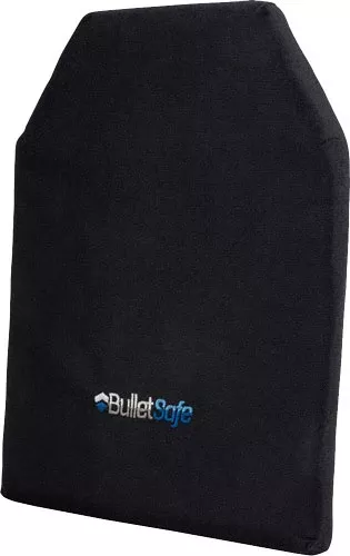 BulletSafe Flexible Armor Panel Level IIIA Shooter's Cut 10 in x 12 in