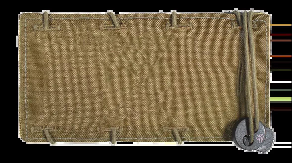 Burn Proof Gear Rail-Rap Heavy 6"x3" Coyote Brown Kevlar Rail Cover