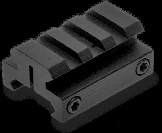 Burris 1/2-Inch Picatinny Riser Mount, Matte Black, Low-Profile Rail Adapter - 410340