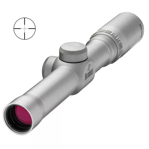Burris 200229 HandgunMatte Nickel 2x 20mm 1" Tube Plex Reticle
