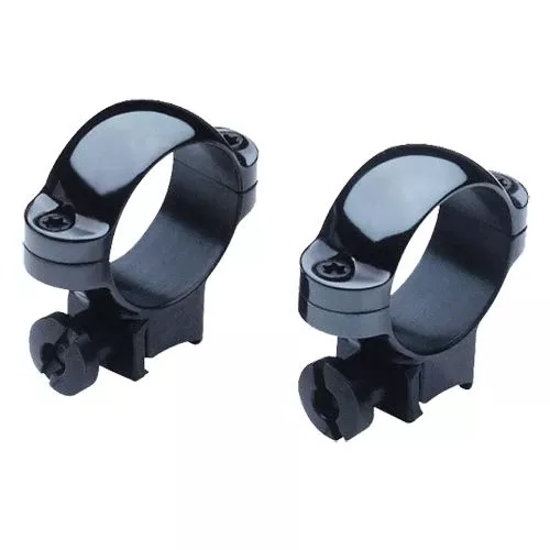 Burris 420069 Rimfire/Airgun Scope Ring Set .22" Grooved Receiver Medium Quick Detach 1" Matte Black Steel