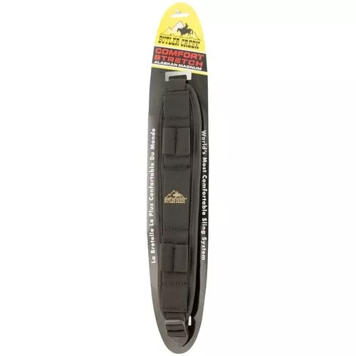 Butler Creek 80033 Alaska Magnum Sling 2.50" W x 44" L Adjustable Black Neoprene for Rifle