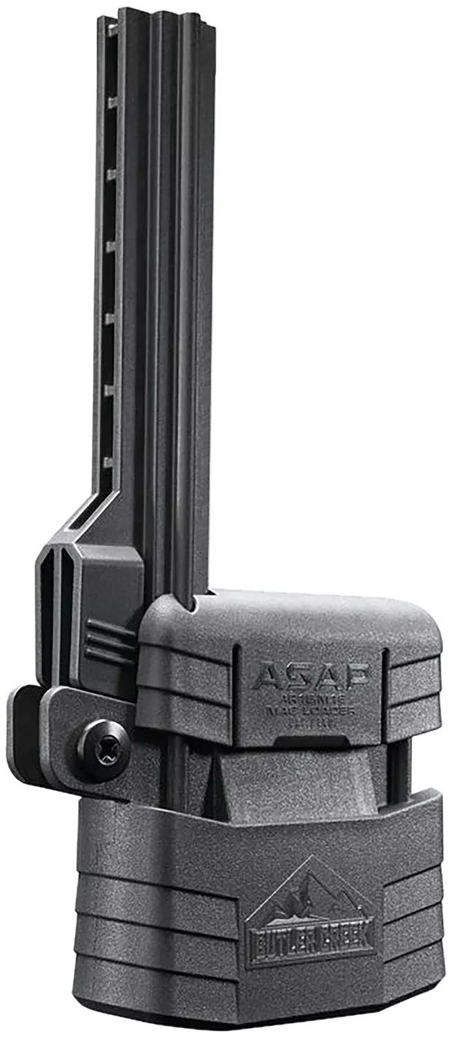 Butler Creek BCAAR15ML ASAP Universal Mag Loader AR-15/M16223 Rem/5.56x45mm NATO Black Polymer