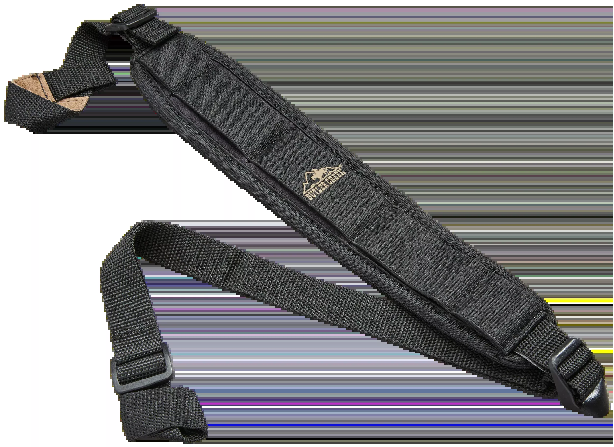 Butler Creek Comfort Stretch Shotgun Sling Black Neoprene 2.5" Adjustable 20"-46"