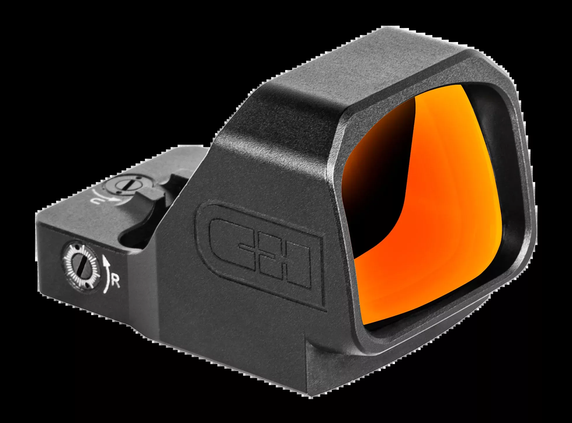 C&H Precision Comp Max 1x 28mm Red Dot Optic 2 MOA / 38 MOA Multi-Reticle - Black