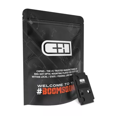 C&H Precision G6-509T-ST Plate - Glock Gen6 to Holosun 509T - Steel