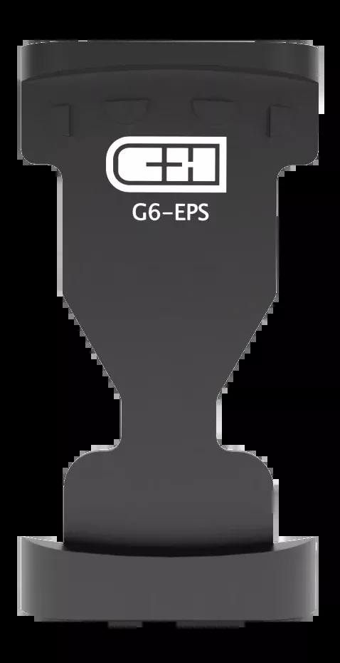 C&H Precision G6-EPS Glock Gen6 Red Dot Adapter Plate - Holosun EPS/EPS Carry Footprint - Black Anodized