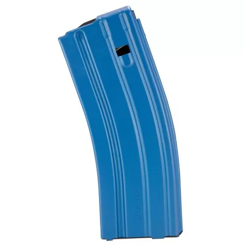 C Products Defense Inc 3023005175CPD DURAMAG Aluminum 223 Rem, 5.56 NATO, 300 BO AR-15 30rd Blue w/Black Follower Detachable