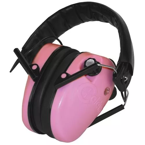 Caldwell 487111 E-Max Electronic Low Profile 23 dB Black/Pink