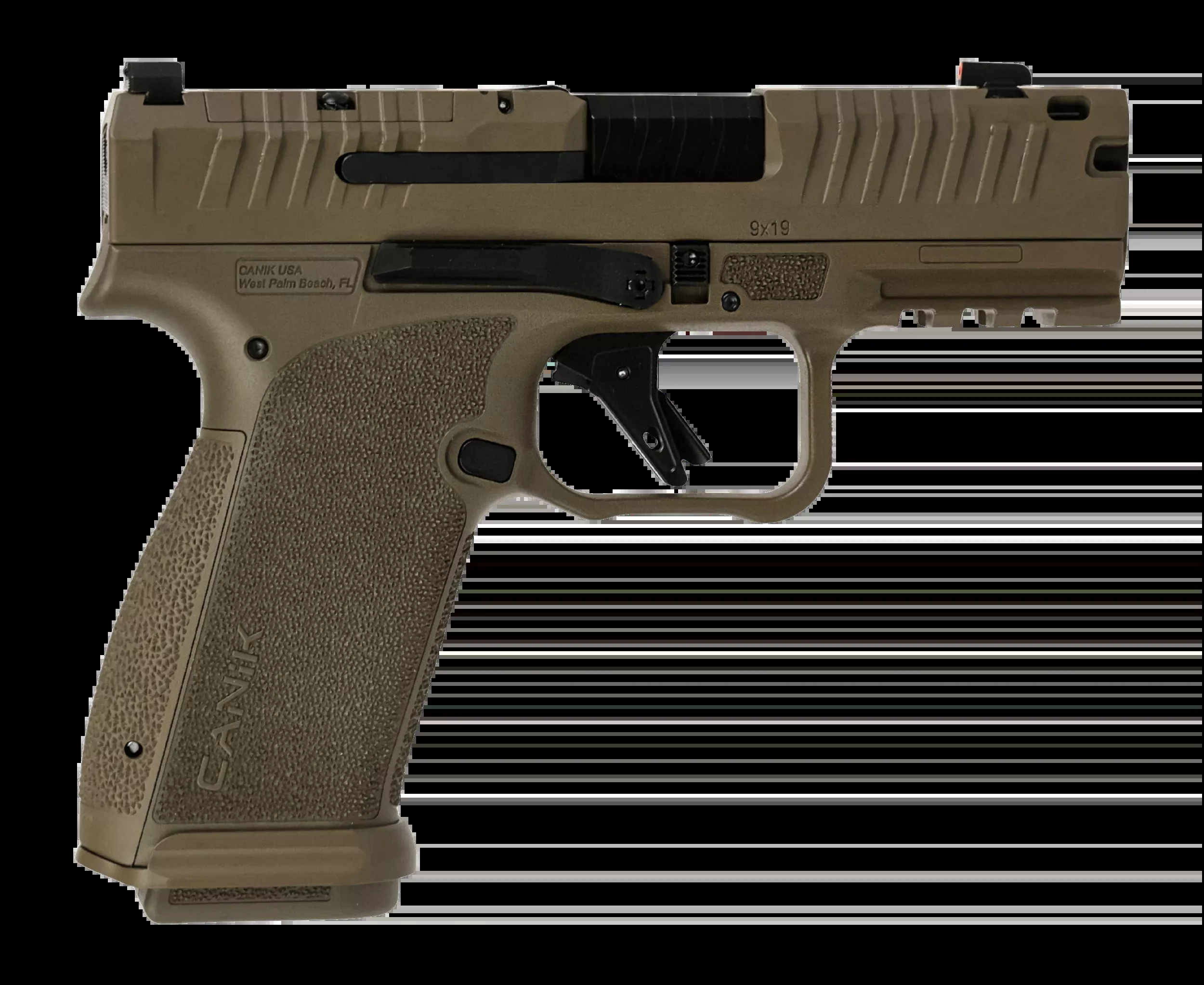 Canik Mete MC9 Prime 9mm Luger 3.64" 17+1 Semi-Auto Pistol - FDE