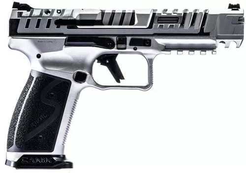 Canik SFx Rival-S Pistol 9mm Luger 5" Barrel 18Rd Chrome Finish