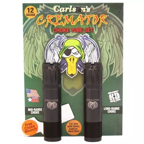Carlson's Choke Tubes 11622 Cremator 12 Gauge Mid-Range Long Range Non-Ported 17-4 Stainless Steel