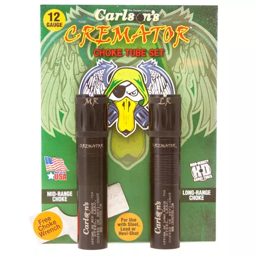 Carlsons Choke Tubes 11662 CrematorBeretta Optima HP 12 Gauge Mid/Long Range Non-Ported 17-4 Stainless Steel
