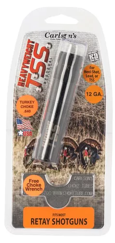Carlsons Choke Tubes 38027 TSS TurkeyRetay 12 Gauge Turkey Steel
