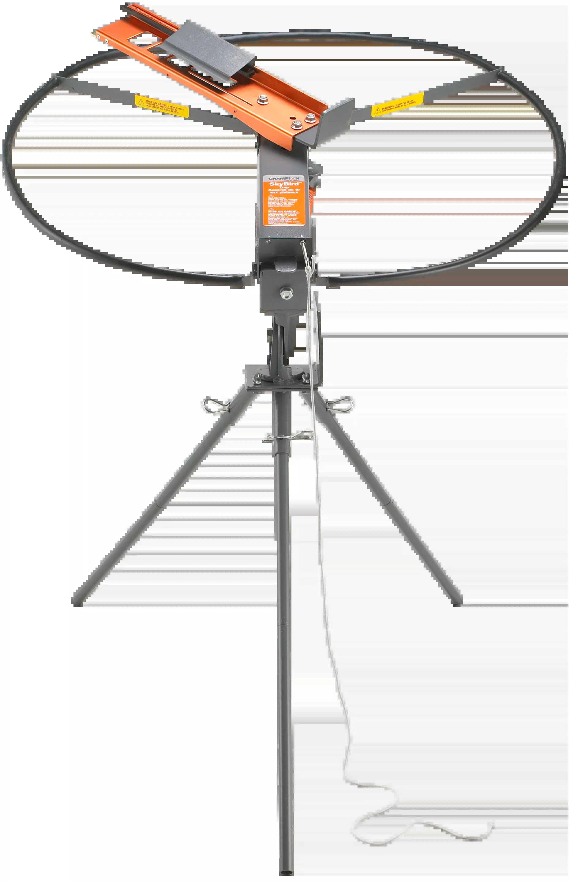 Champion Targets SKYBird 3/4 Cock Clay Trap w/Tri-Pod Stand Silver Manual