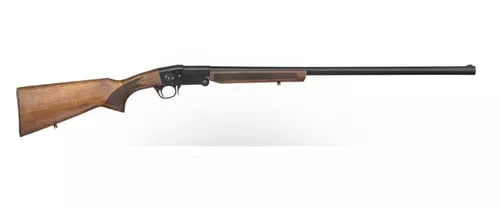 Charles Daly 930235 101Full Size 20 Gauge Break Open 3" 1rd 26" Black Steel Single Shot Barrel & Receiver, Fixed Walnut Stock, Beretta Benelli Mobil Choke Tubes