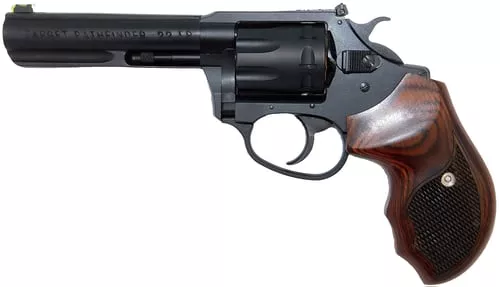 Charter Arms 12243 Pathfinder Target Lite 22 LR 8rd 4.20" Black Frame w/Rosewood Grip