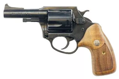 Charter Arms 34431 Bulldog Special Classic Large 44 Special, 5 Shot 3" Blued Carbon Steel Barrel, Cylinder & Frame w/Wood Grip
