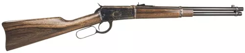 Chiappa Firearms 920335 1892 Trapper Carbine 357 Mag 8+1 16" Blued Barrel, Color Case Hardened Rec, Oiled Walnut Stock, Adjustable Sight
