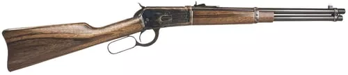 Chiappa Firearms 920337 1892 Trapper Carbine 44 Mag 8+1 16" Blued Barrel, Color Case Hardened Rec, Oiled Walnut Stock, Adjustable Sight