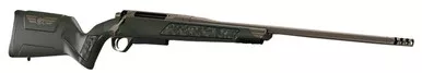 Christensen 8011500600 Evoke 308 Winchester Bolt Action Rifle - 4+1, 20" Burnt Bronze Cerakote #4 Contour Threaded Barrel, Gray w/Bronze Logo Hybrid Hunter w/Picatinny Rail Synthetic Stock