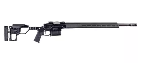 Christensen Arms 8010300501 Modern Precision338 Lapua Mag 27" Threaded Carbon Fiber Barrel 5+1, Black Nitride Finish, Tungsten Anodized Folding Stock, Polymer Grip