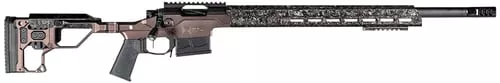 Christensen Arms 8010310700 Modern Precision7mm PRC 26" Threaded Carbon Fiber Barrel 5+1, Black Nitride Finish, Desert Brown Anodized Folding Stock, Polymer Grip