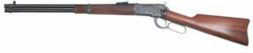 Cimarron 1892 Carbine 45 Colt 20" Saddle Ring Blued Walnut Stock Rifle